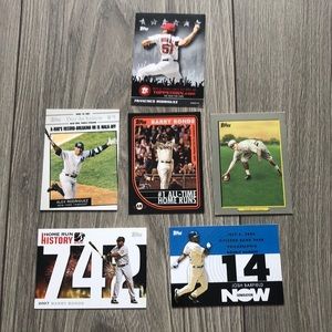 6 2000s MLB cards
